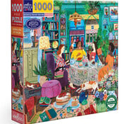 EeBoo eeBoo Books & Tea by the Sea Puzzle 1000pcs
