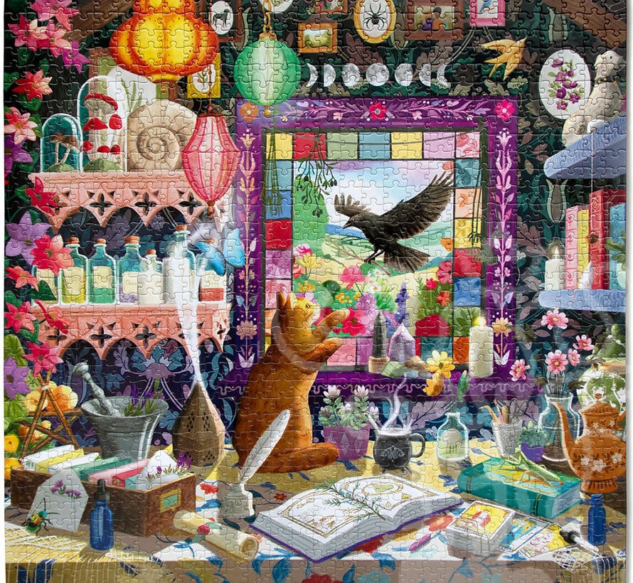 eeBoo Sorcerer's Workshop Puzzle 1000pcs