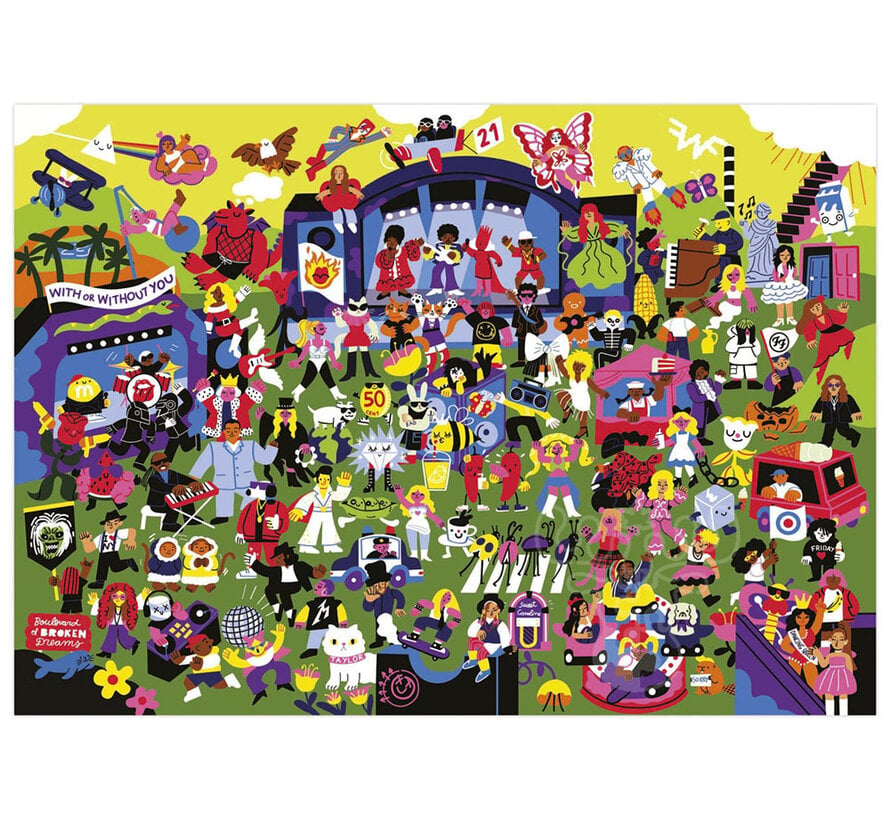 Educa Puzzlepalooza Puzzle 500pcs
