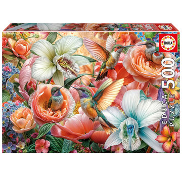 Educa Borras Educa Hummingbird Garden Puzzle 500pcs