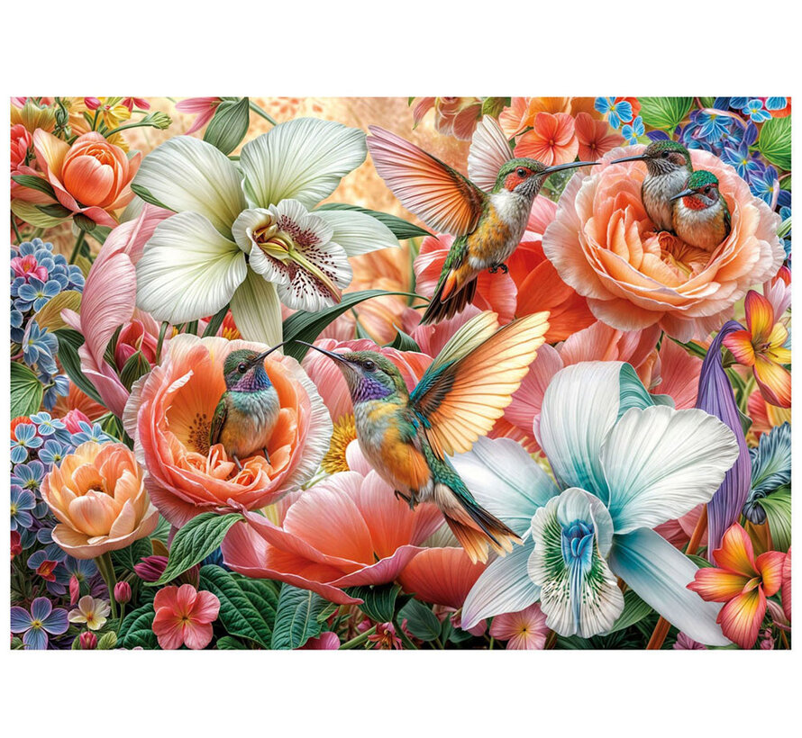 Educa Hummingbird Garden Puzzle 500pcs