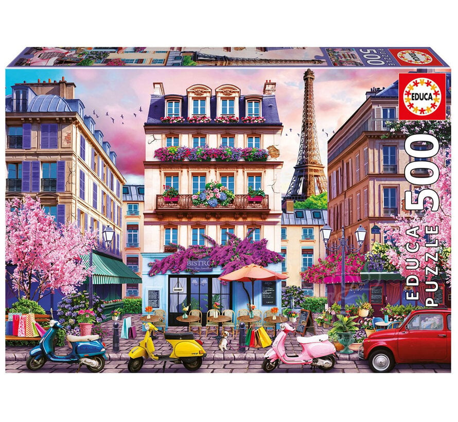 Educa Paris Shopping District Puzzle 500pcs