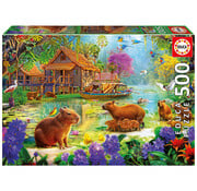 Educa Borras Educa Capybara Village Puzzle 500pcs
