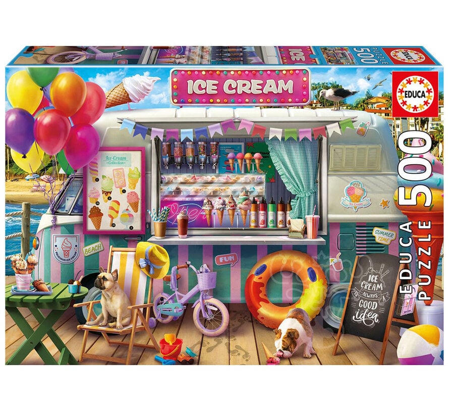 Educa Ice Cream Van Puzzle 500pcs