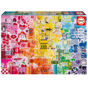 Educa Borras Educa Colors Collage Puzzle 500pcs