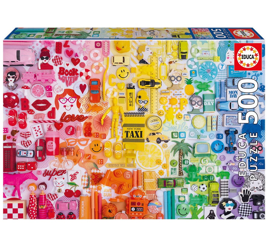 Educa Colors Collage Puzzle 500pcs