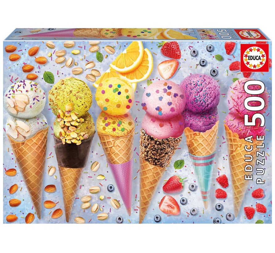 Educa Ice Cream Puzzle 500pcs
