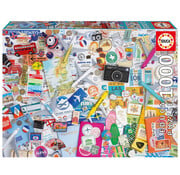 Educa Borras Educa Travel Collage Puzzle 1000pcs