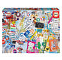 Educa Travel Collage Puzzle 1000pcs