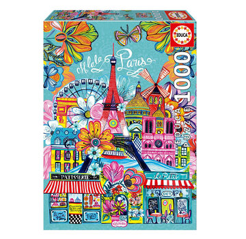 Educa Borras Educa Paris by Car Pintos Puzzle 1000pcs