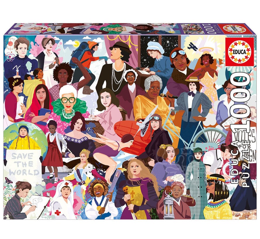 Educa Iconic Women Puzzle 1000pcs