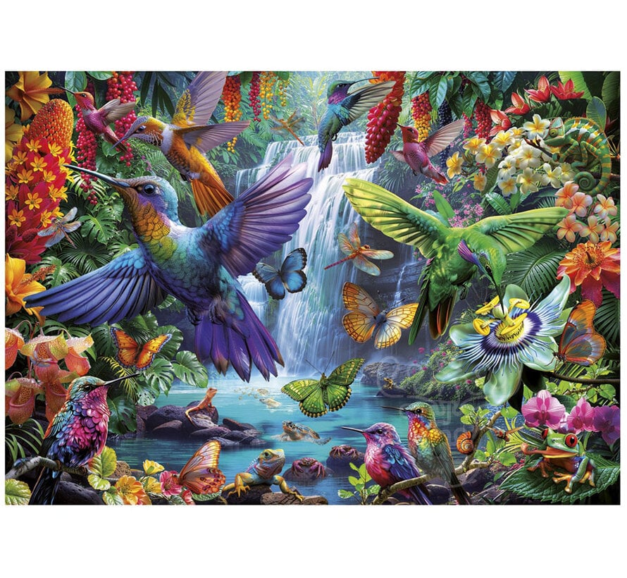 Educa Tropical Hummingbirds Puzzle 1000pcs