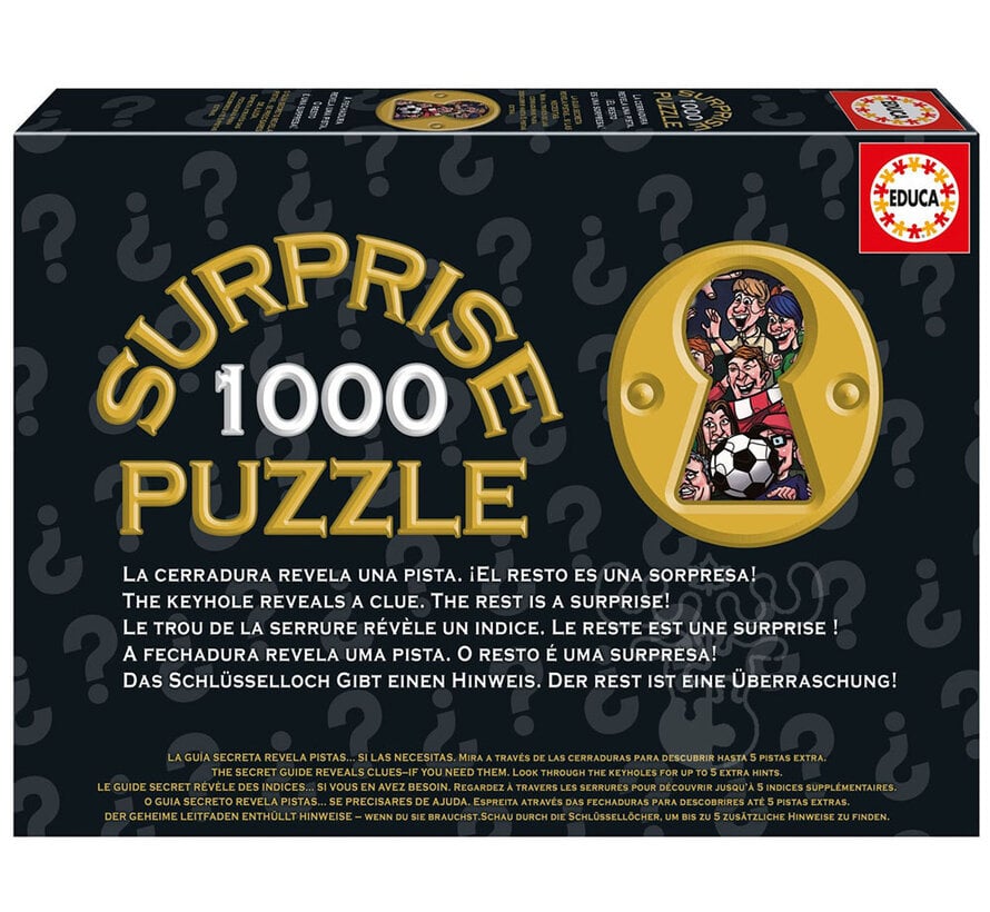 Educa Surprise Puzzle: Shoot! Puzzle 1000pcs