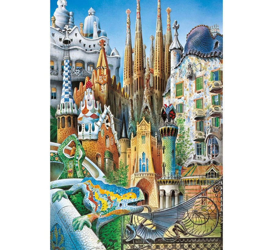 Educa Gaudi Miniature Puzzle 1000pcs