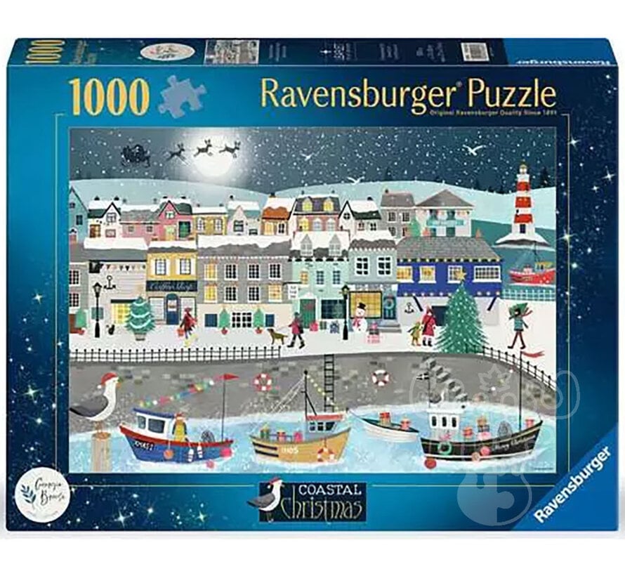 Ravensburger Coastal Christmas Puzzle 1000pcs