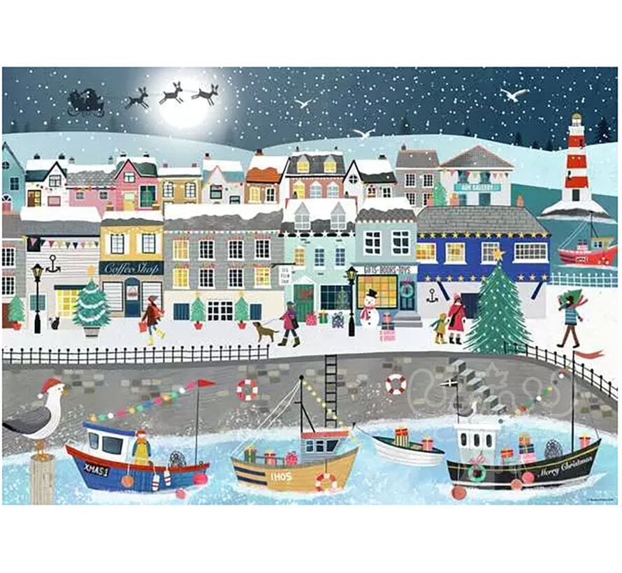 Ravensburger Coastal Christmas Puzzle 1000pcs