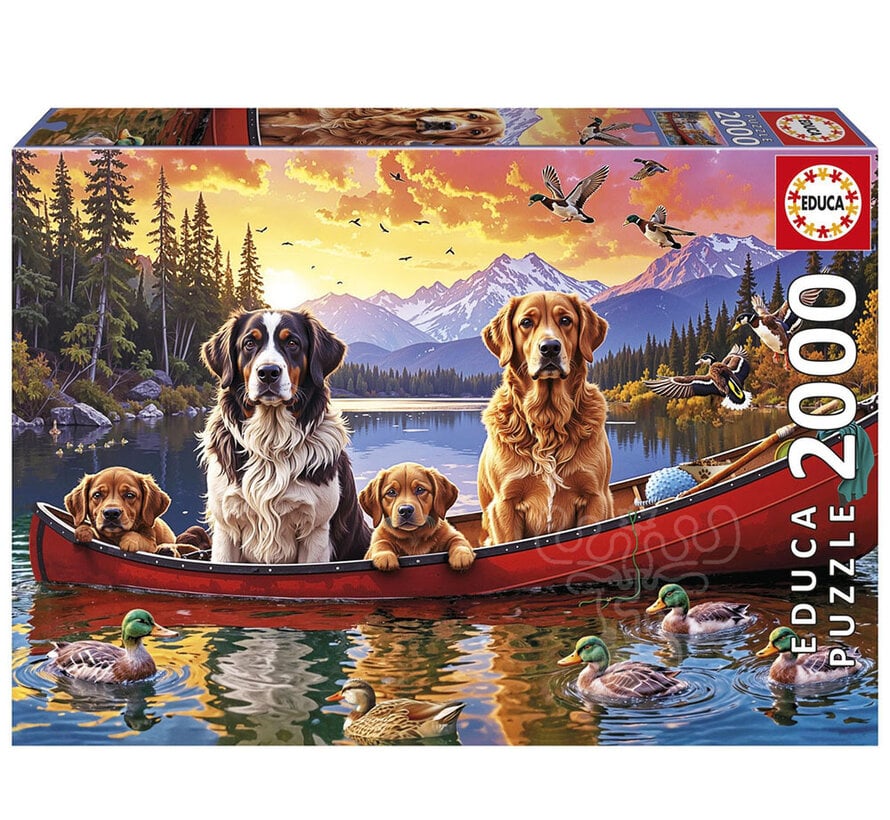 Educa Sunday with the Kids Puzzle 2000pcs