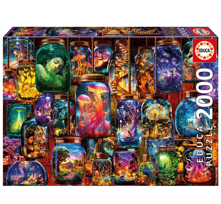 Educa Dreams in Jars Puzzle 2000pcs