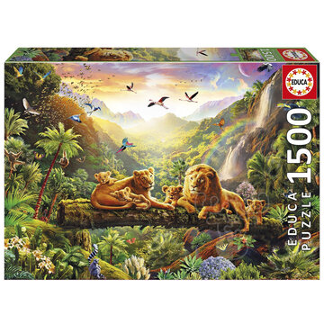 Educa Borras Educa The Lion Tree Bridge Puzzle 1500pcs
