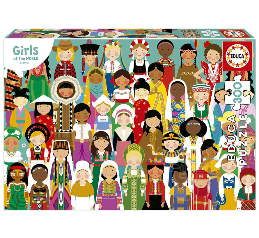 Educa Girls of the World Puzzle 300pcs
