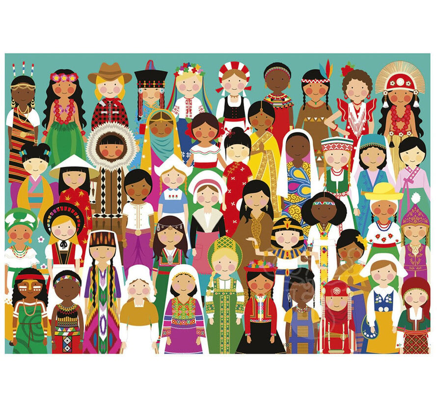 Educa Girls of the World Puzzle 300pcs