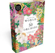 Laurence King Publishing Laurence King Around the World in 50 Orchids Puzzle 1000pcs