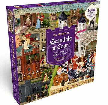 Laurence King Publishing Laurence King The World of Scandals at Court Puzzle 1000pcs