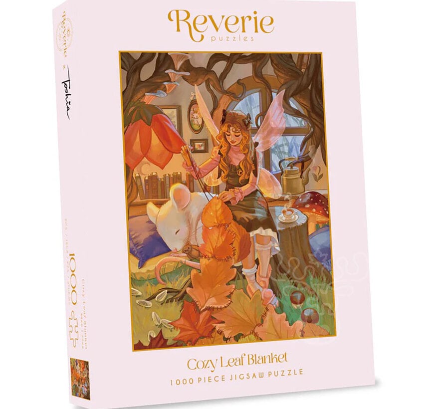 Reverie Cozy Leaf Blanket Puzzle 1000pcs