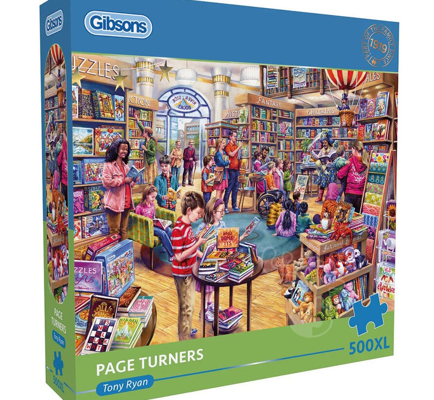 Gibsons Page Turners Puzzle 500pcs XL