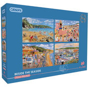 Gibsons Gibsons Beside the Seaside Puzzle 4 x 500pcs