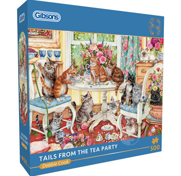 Gibsons Gibsons Tails from the Tea Party Puzzle 500pcs