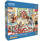 Gibsons Tails from the Tea Party Puzzle 500pcs