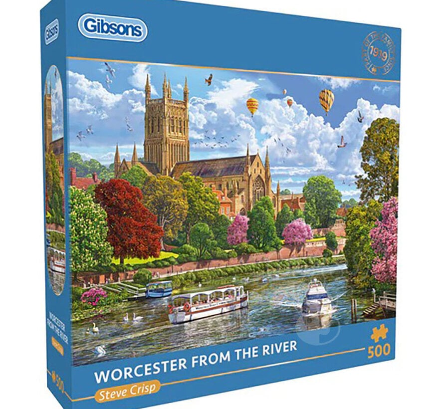 Gibsons Worcester from the River Puzzle 500pcs
