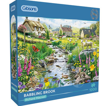 Gibsons Gibsons Babbling Brook Puzzle 1000pcs