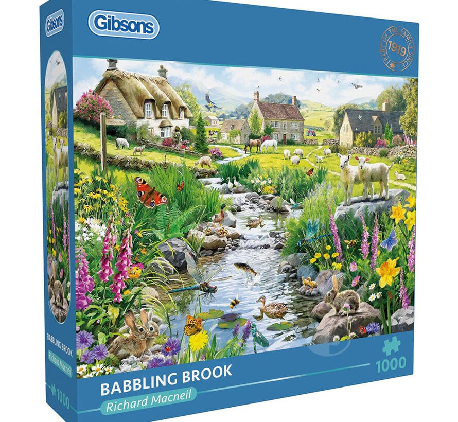 Gibsons Babbling Brook Puzzle 1000pcs