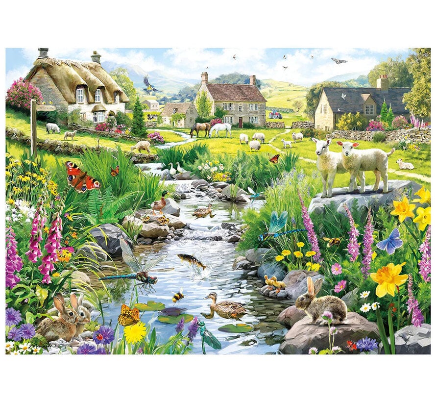 Gibsons Babbling Brook Puzzle 1000pcs