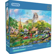 Gibsons Gibsons Below Corfe Castle Puzzle 1000pcs