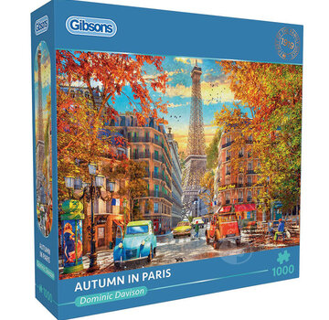 Gibsons Gibsons Autumn in Paris Puzzle 1000pcs