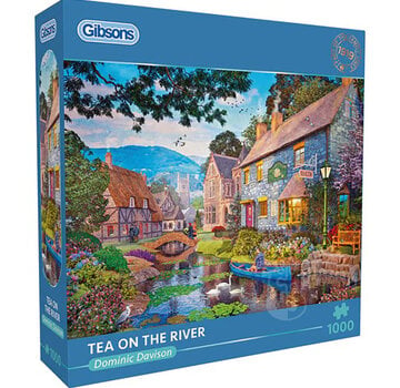 Gibsons Gibsons Tea on the River Puzzle 1000pcs