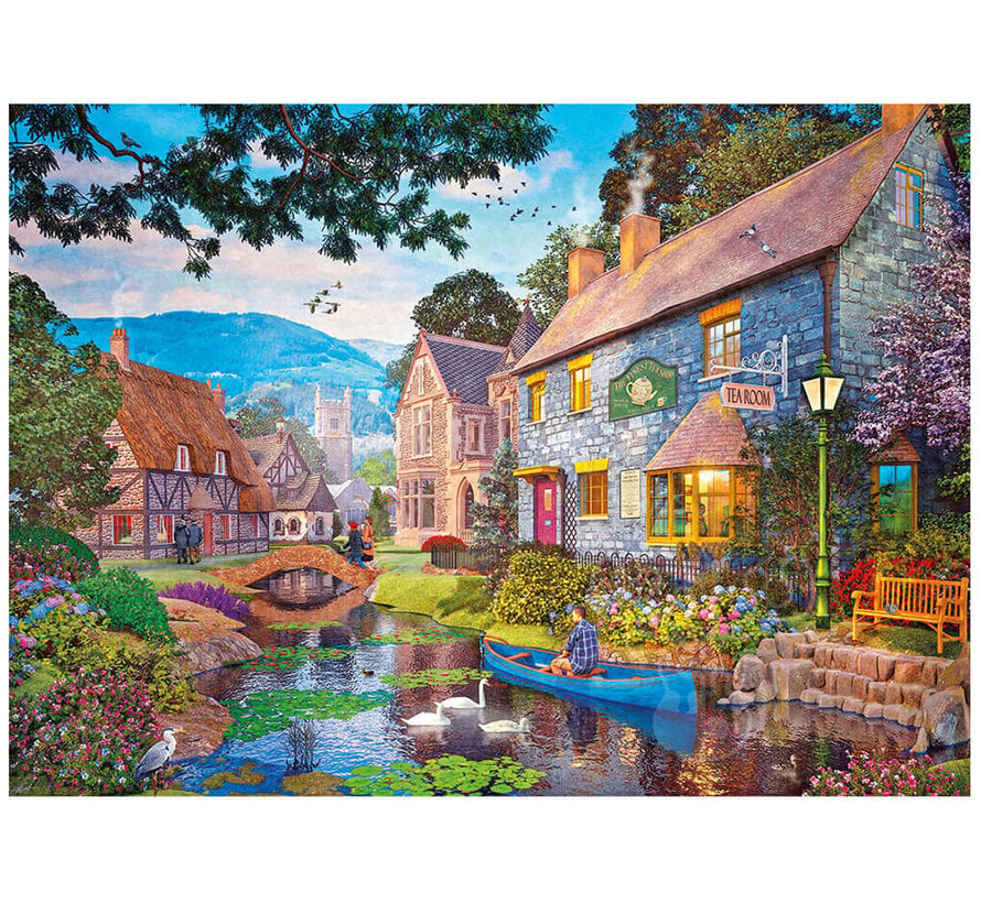 Gibsons Tea on the River Puzzle 1000pcs