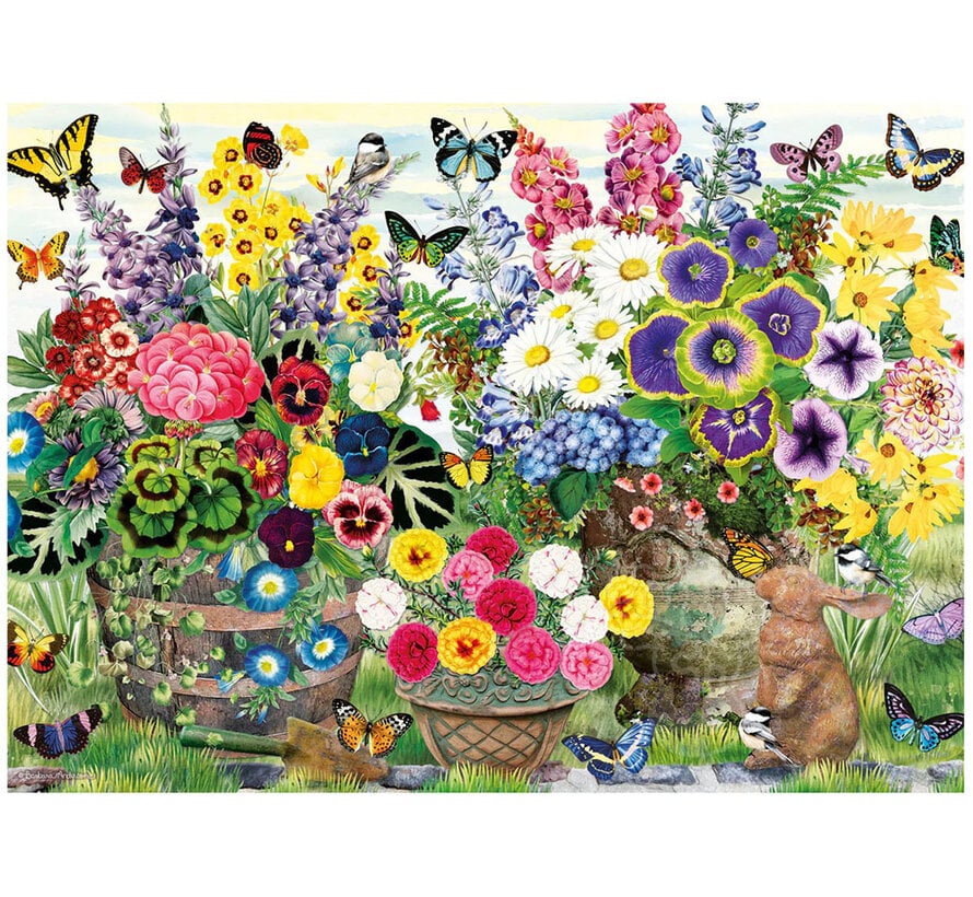 Gibsons Garden Party Puzzle 1000pcs