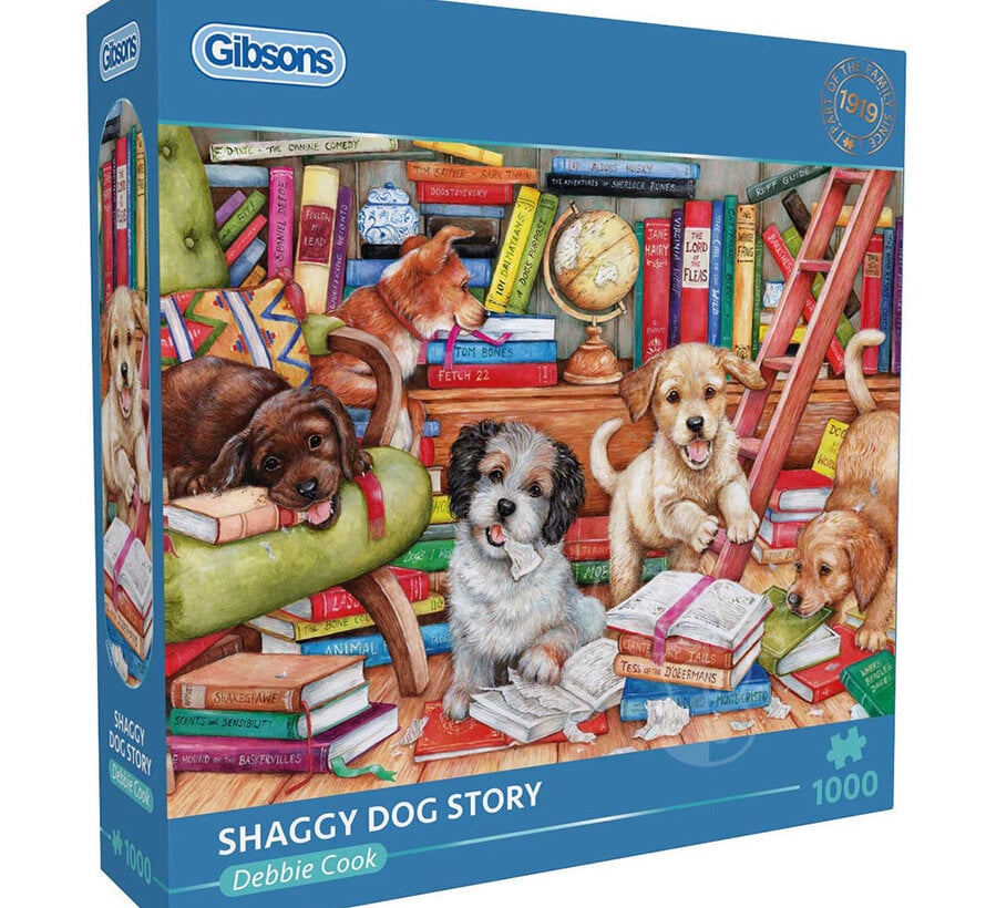 Gibsons Shaggy Dog Story Puzzle 1000pcs