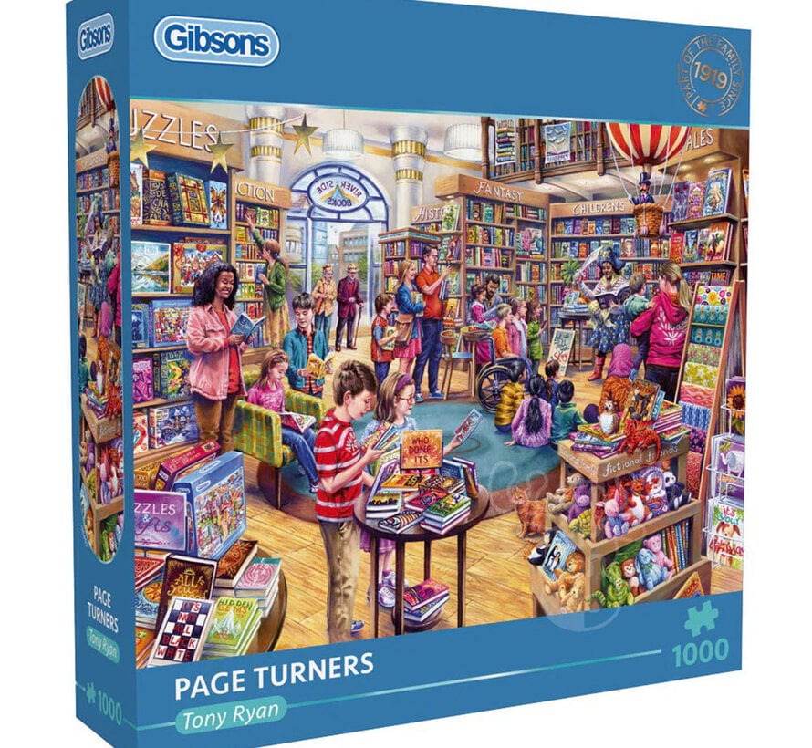 Gibsons Page Turners Puzzle 1000pcs