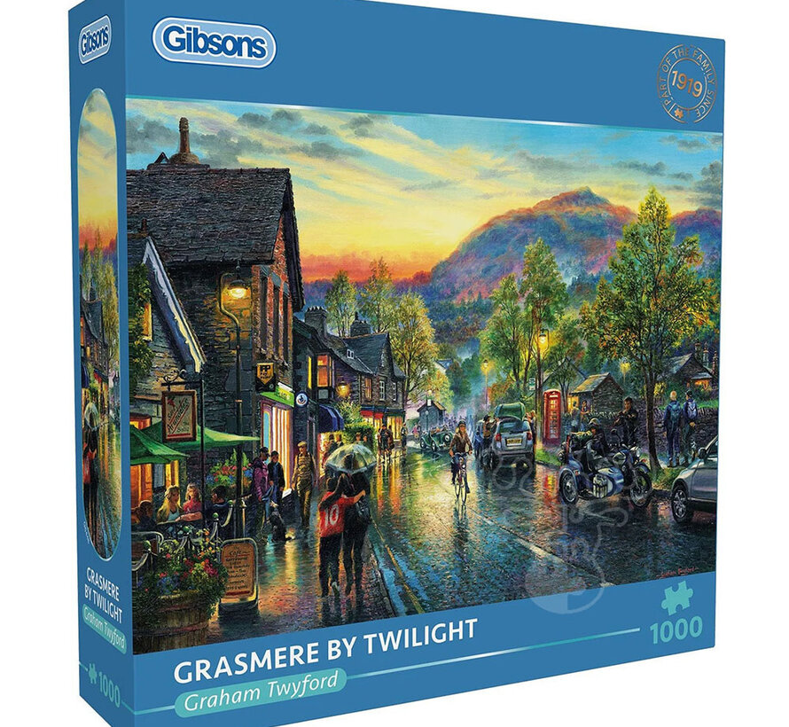 Gibsons Grasmere by Twilight Puzzle 1000pcs