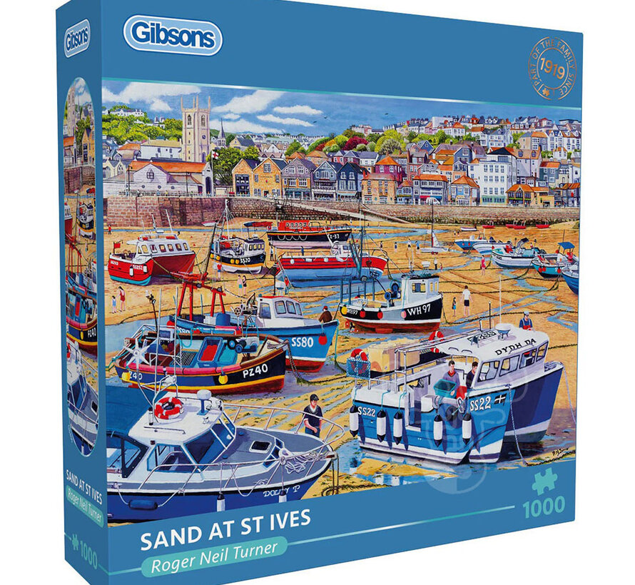 Gibsons Sand at St Ives Puzzle 1000pcs