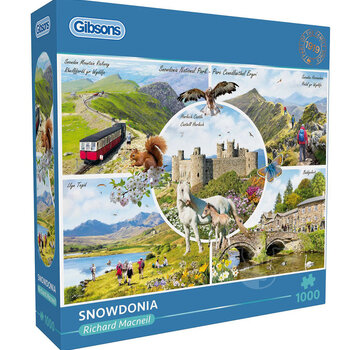 Gibsons Gibsons Snowdonia Puzzle 1000pcs