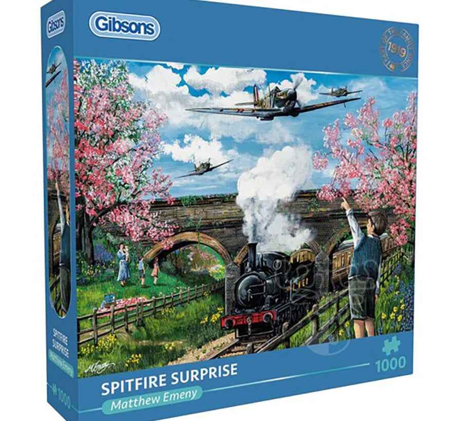 Gibsons Spitfire Surprise Puzzle 1000pcs