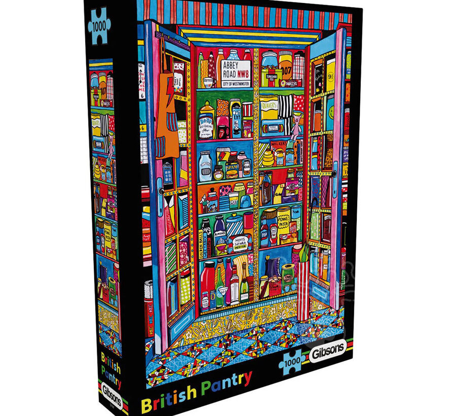 Gibsons British Pantry Puzzle 1000pcs
