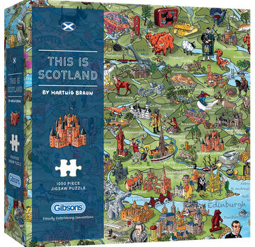 Gibsons Gibsons This is Scotland Puzzle 1000pcs