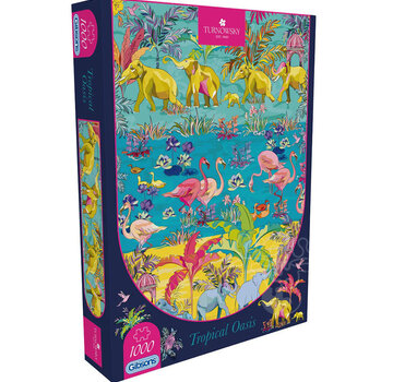 Gibsons Gibsons House Of Turnowsky: Tropical Oasis Puzzle 1000pcs